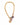 Katerina Psoma Colibri necklace — gold chain with pearl, pavé crystal clover and detachable hummingbird brooch charm