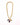 Katerina Psoma Lucilla necklace — labradorite, amethyst and agate charms with a green crystal accent, on a gold paperclip chain