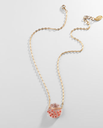 Katerina Psoma Venus Pink Shell Short Necklace