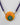 Katerina Psoma Venus Orange Shell Short Necklace with purple cord