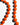 Katerina Psoma Coral Necklace gold plated closure