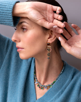 Katerina Psoma Albia Labradorite Dangle Earrings
