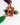Katerina Psoma Colorful short necklacewith various shaped beads and links