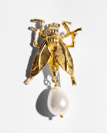 Katerina Psoma Wasp Brooch