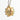 Katerina Psoma long gold plated all fine charm