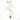 Katerina Psoma "S' Agapo" Short Chain Necklace gold plated