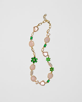 Katerina Psoma Gemma Rose Quartz Necklace