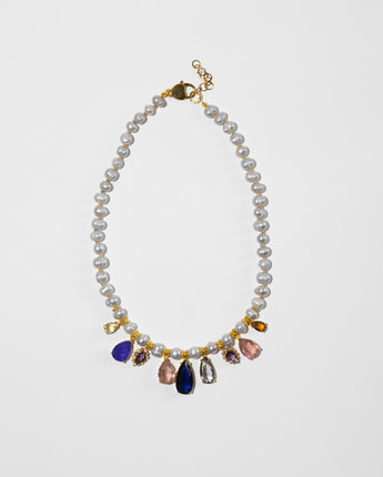 Katerina Psoma Albia White Pearl Necklace