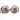 Katerina Psoma multicolour Flower clip Earrings with sequins and beads