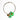 Katerina Psoma Cassia Green Flower Collar Necklace
