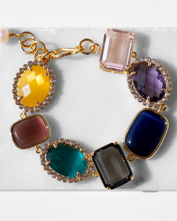 katerina psoma bracelet with crystals