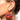 Katerina Psoma Red Flower dangle Earrings