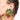 Katerina Psoma Turquoise and gold Flower clip Earrings with sequins and beads