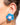 Katerina Psoma Fiora Blue Flower Earrings