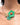 Katerina Psoma Cassia Green Flower Collar Necklace
