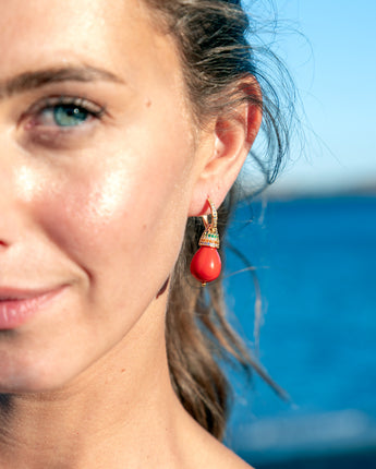 katerina psoma coral hoops