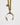 Katerina Psoma Bone Crescent Long Pendant with gold plated brass chain