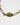 Katerina Psoma Calypso Short Fish Necklace with crystals