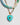 Katerina Psoma White and Blue Short Necklace double row enamel heart