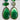 KATERINA PSOMA green Dangle Earrings