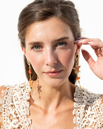 Katerina Psoma Calypso Starfish Earrings