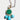 Katerina Psoma Turquoise Pendant necklace