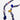 Katerina Psoma Brigitte Blue Long Necklace with various beads