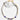 Katerina Psoma Evil Eye White Short Necklace