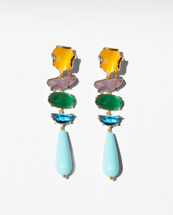 Katerina PsomaTurquoise Drop Earrings