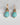 Katerina Psoma Julietta Turquoise Hoops