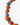 KATERINA Psoma coral short necklace