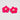 Katerina Psoma Pair of pink flower-shaped earrings