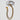 katerina psoma gold plated 3 row necklace with a metal rose clasp