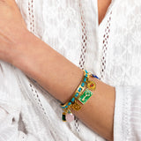 Katerina Psoma Gioia Charm Bracelet in Green
