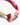 Katerina Psoma red Ivory Murano short necklace