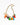 Katerina Psoma short chain necklace with exotic charms and crystals