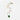 Katerina Psoma Venus Green Murano Shell Short Necklace