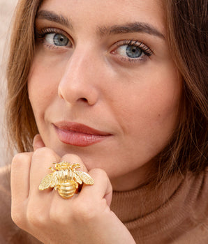Katerina Psoma Wasp Gold Plated Ring