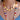 Katerina Psoma Gold necklace with oval-shaped beads