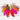 Katerina Psoma Artemis Multicolor Gold Plated Metal Clip Earrings