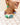 Katerina Psoma short necklace made of Murano glass, jasper, agate and carved resin.