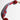 Katerina Psoma Red short necklace with Murano glass and acrylic beads
