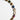 Katerina Psoma short necklace with coloured crystals