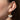 Katerina Psoma White Evil Eye Hoops