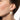 Katerina Psoma White Evil Eye Heart Earrings