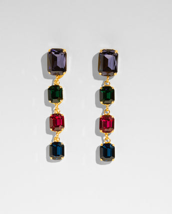Katerina Psoma crystal dangle earrings