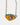 Katerina Psoma gold plated metal evil eye necklace mustard