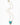 Katerina Psoma Turquoise Evil Eye Heart Necklace