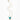 Katerina Psoma Turquoise Evil Eye Heart Necklace