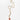 Katerina Psoma Gold necklace with a teardrop-shaped pendant and coral beads